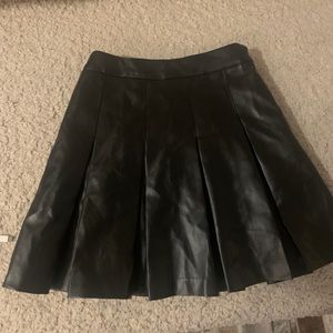 Vegan Leather skirt oak and Fort